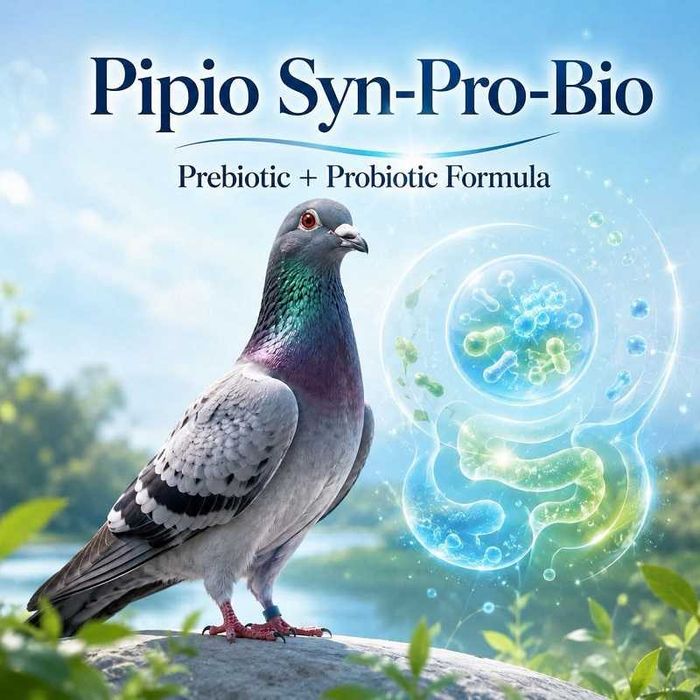 PiPio Sin-Pro-Bio – пробиотик и пребиотик за гълъби