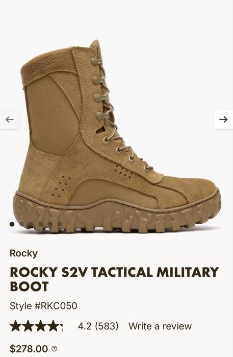 Bocanci tactici Rocky S2V