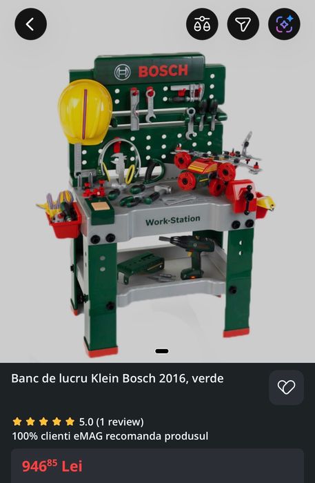 Parcare Bosch Car Service & Banc de lucru Bosch