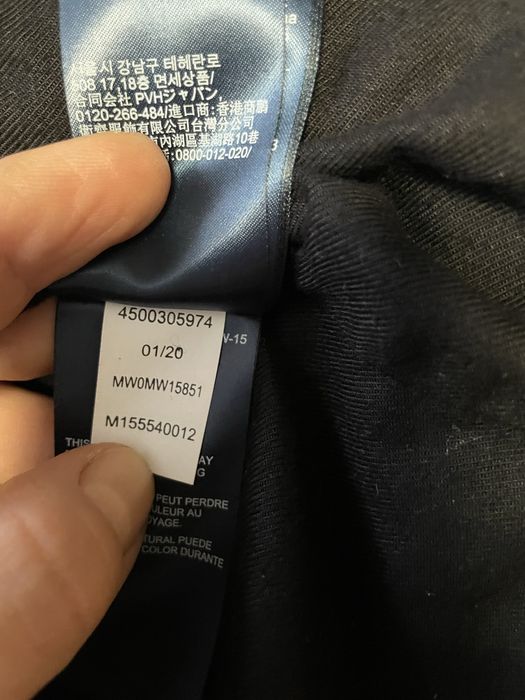 Geaca piele Tommy Hilfiger stil biker, mărimea L