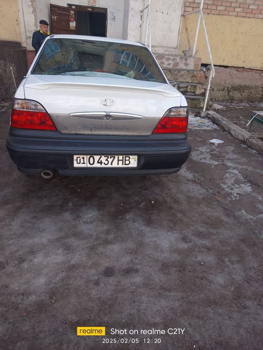 Нексия 1 сонс
2001 йил
Ок
420 км юрган 
Крашений
Орка Олди бутун удари