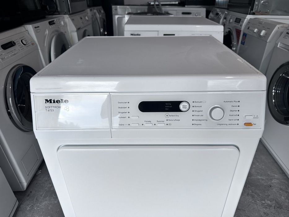 Сушилня +гаранция 1 година. MIELE въздуховодна 7кг. Безплатна доставка за София