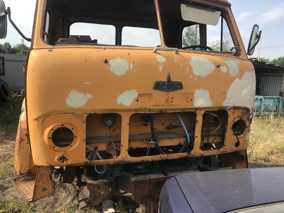 МАЗ рама и кабина