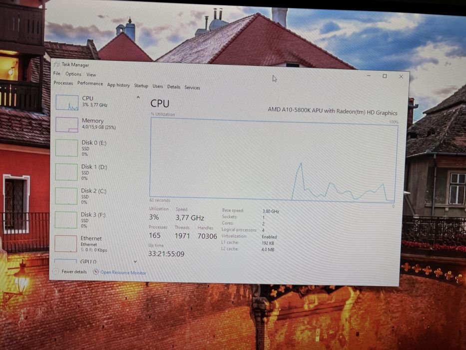 Unitate Calculator PC AMD A10 DDR3 16 GB RAM