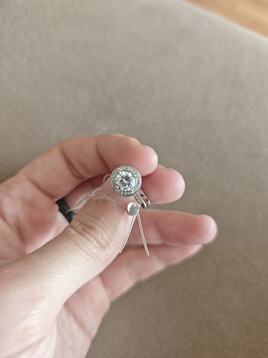 Серьги серебро 925 пробы