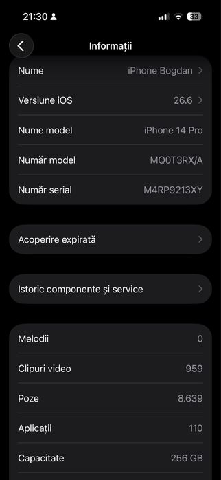 Iphone 14 PRO 256gb neverlocked
