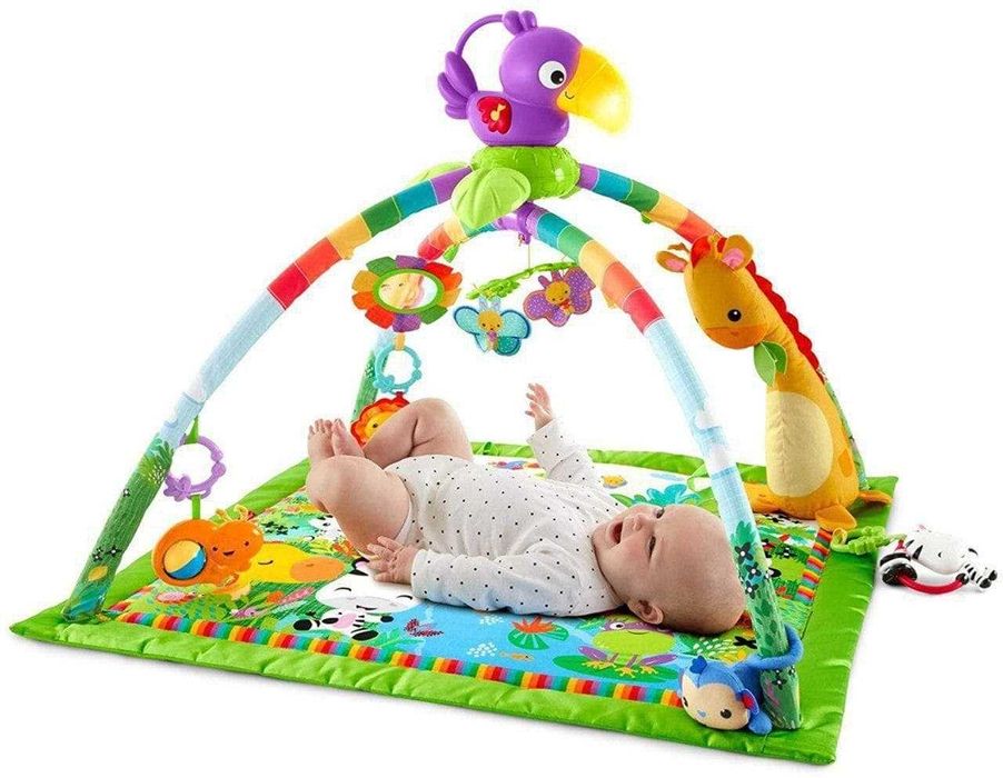 Детский развивающий коврик FISHER-PRICE Джунгли