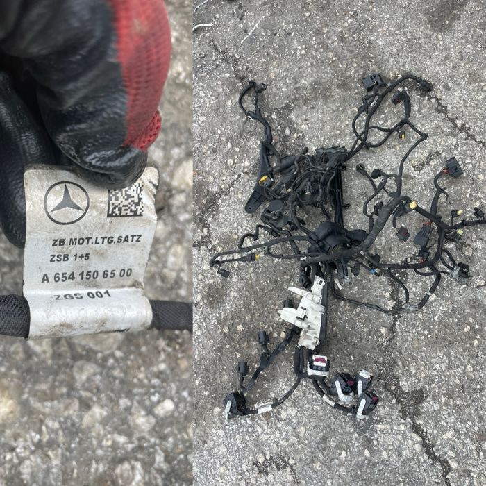 Инсталация двигател Мерцедес Е220 cdi w213 Двигател 654