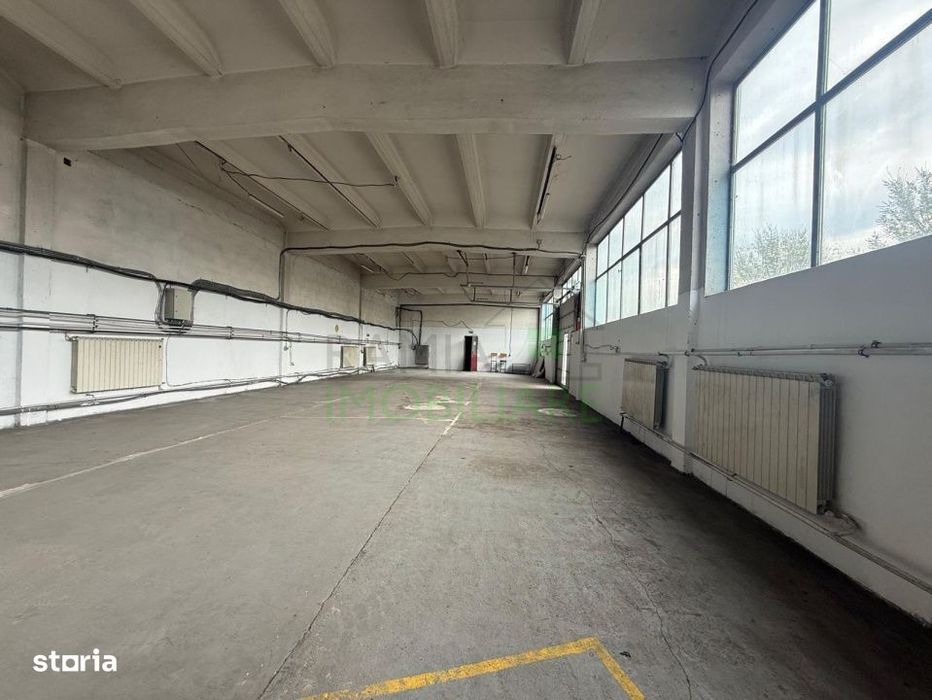 Hală 600 mp de închiriat Stupini Brașov + spațiu birouri