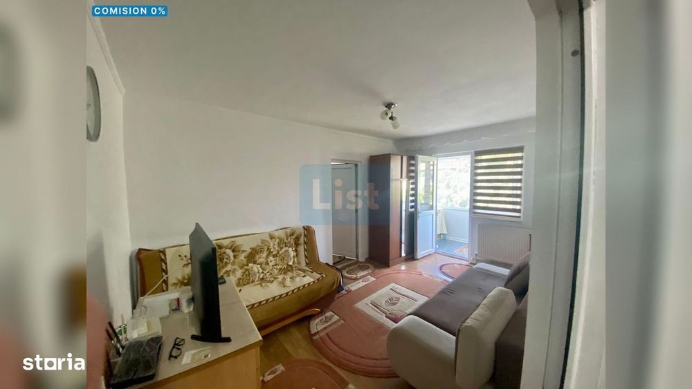 2 camere semidec | 38 mp | Centrală proprie | Mobilat | Zona Doraly — fotografia 1