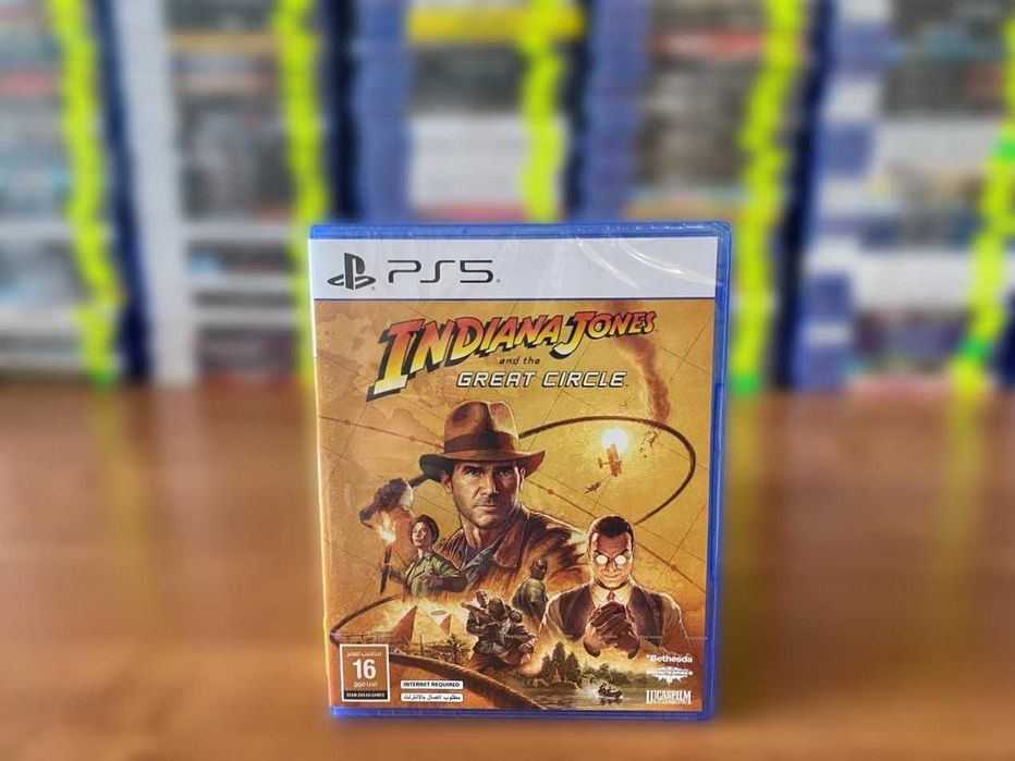 НОВЫЙ Indiana Jones and the Great Circle PS5/ Индиана Джонс Пс 5