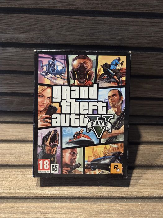 Grand Theft Auto V (GTA 5) PC – Ediție Originală Completă, 7 DVD