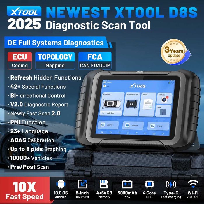 Xtool Tester Diagnoza Auto Premium Multimarca 2026 OBD2 Autel Launch