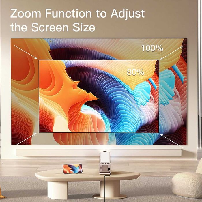 Мини проектор HY320 с WiFi и Bluetooth