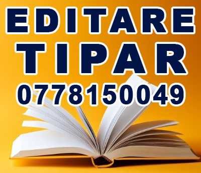 EDITARE CARTE & TIPAR Tiraj Mic Tehnoredactare, Grafica Coperta, ISBN.
