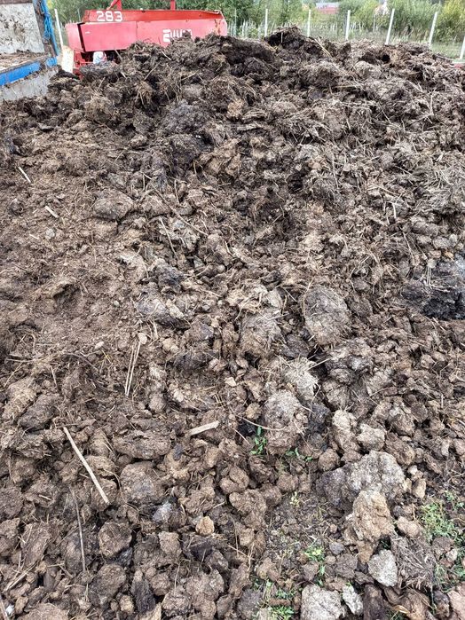 Vând gunoi de grajd la sac