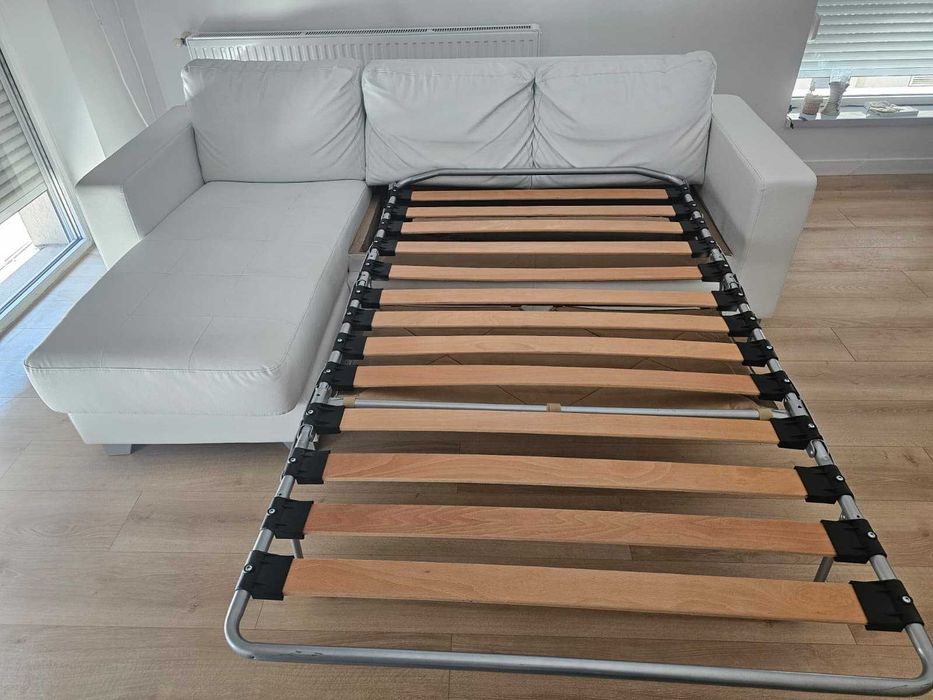 Canapea Extensibilă Albă _ 2850 RON