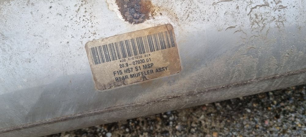 Toba evacuare eșapament Bmw X5 F15 X6 F16 M50D 381cp cod 8576214