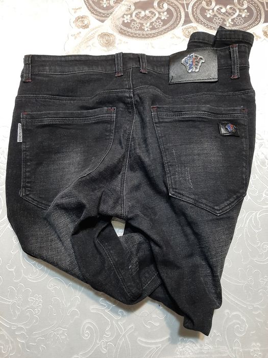 Джинсы черные черного цвета брюки