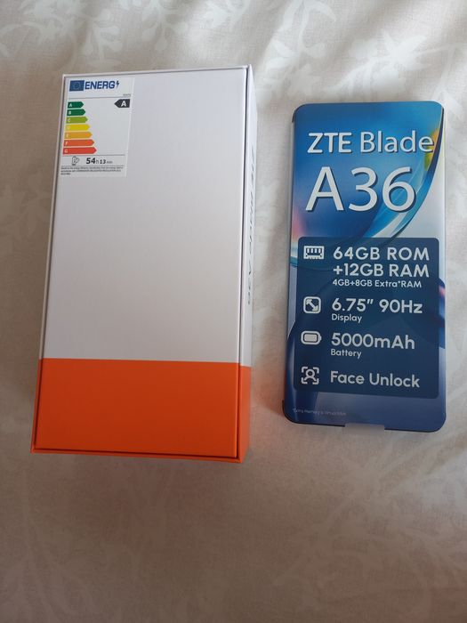 Смартфон ZTE Blade A36 не использованный