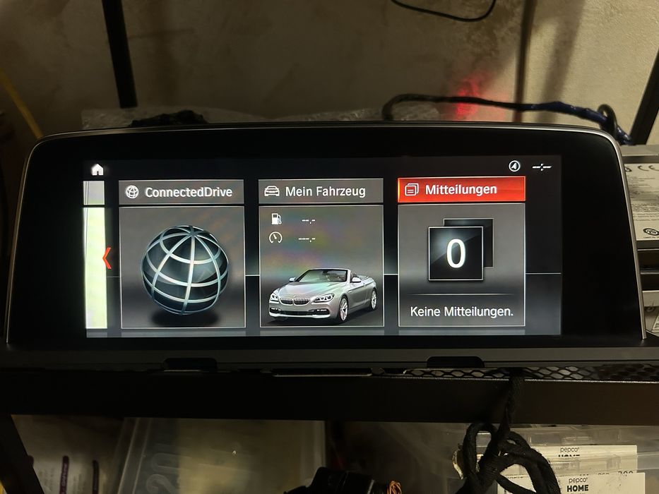 Nbt evo id6 4gb ram mufa gps bmw f01 f06 f10 f20 f30