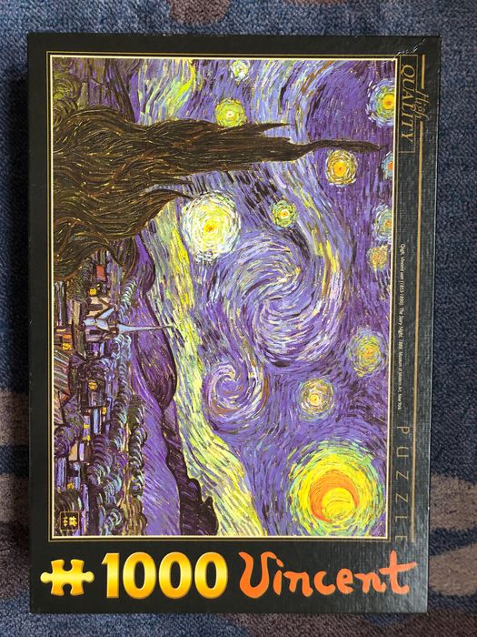 Пъзел Звездна нощ Винсент Ван Гок 1000 части