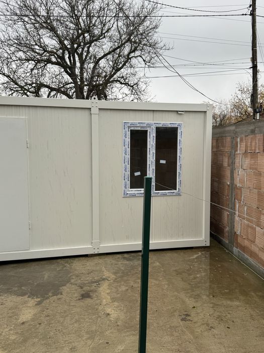 Офис контейнер 6х3м Наличен Павилион Склад Фургон за живеене