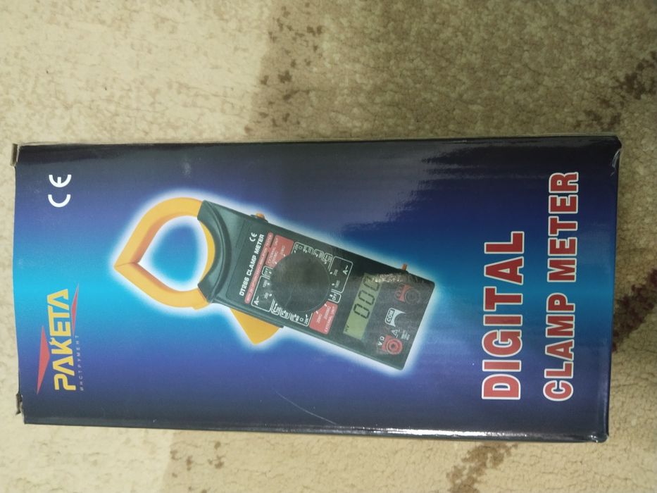 Мультиметр универсальный dt266 clamp meter