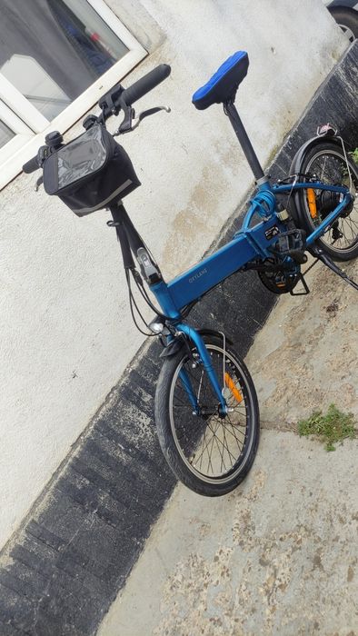 Bicicleta electrica pliabila b-twin ca Noua