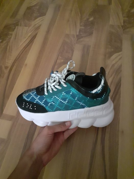 Versace chain reaction blue