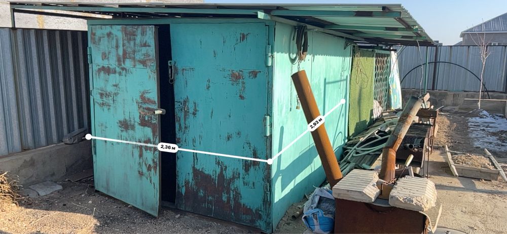 Продам металлически гараж