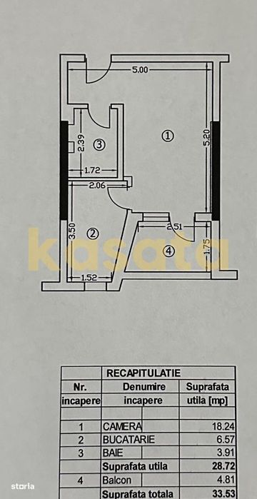 Garsonieră | Drumul Taberei | Etaj Intermediar | Parcare