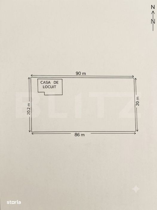 COMISION 0%. Casa cu 17 ari de teren in centrul comunei CHIUZA