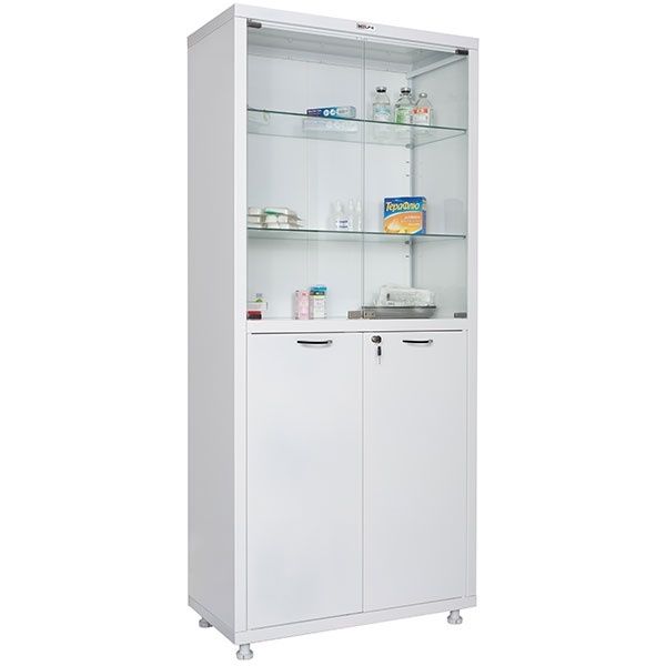Шкаф металлический медицинский МД2 1780/SG