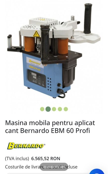 Mașină de aplicat cant