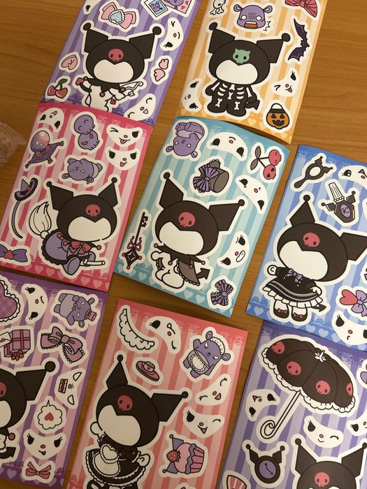 Продам наклейки блокнот Куроми