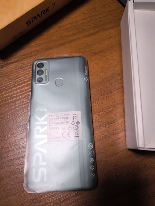 Новый Смартфон TECNO Spark 7 4 ГБ/64 ГБ