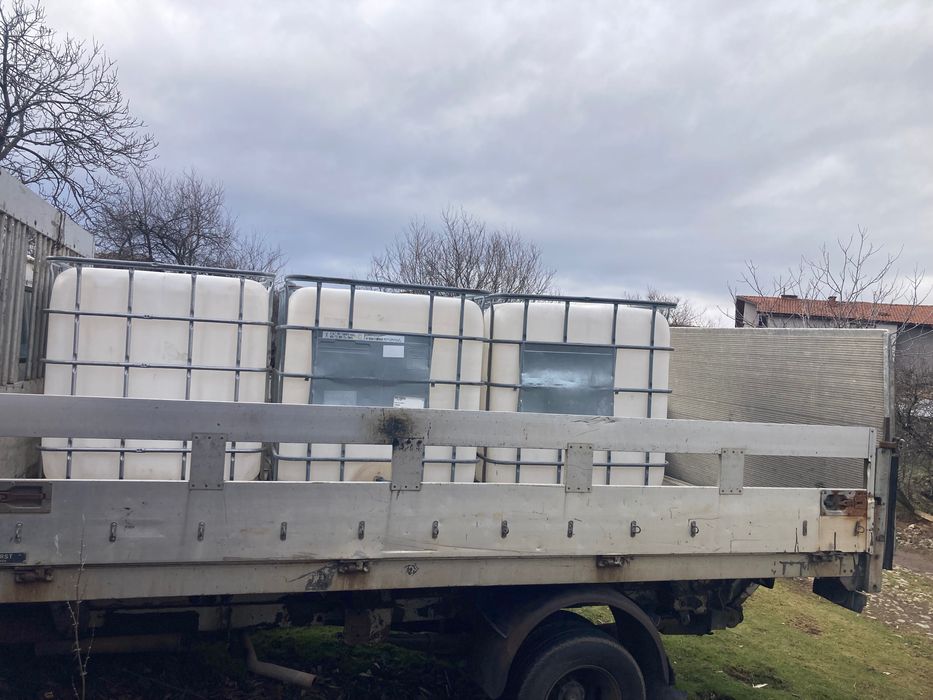 Алуминиева каросерия 4 на 2 метра за Мерцедес и Ивеко с падащ борд