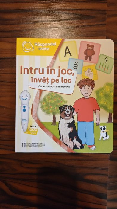 Pachet Raspundel Istel creion + carte "Intru in joc, învăț pe loc"