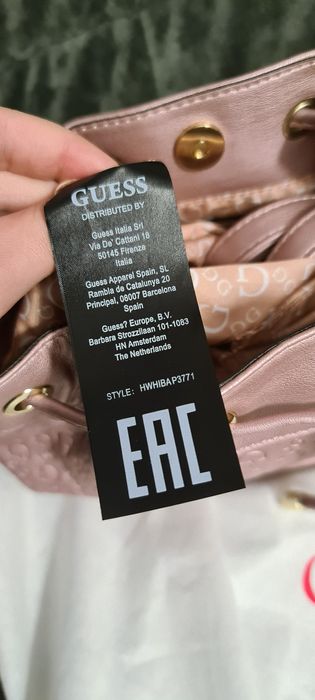 Geanta Guess originala Noua de tip bucket