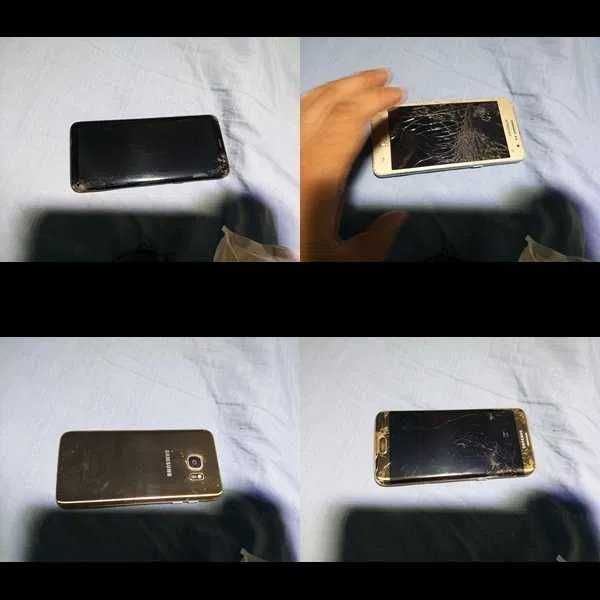 Lot telefoane, Samsung Galaxy S10+, S8, S7, + Casca Wireless Model V8