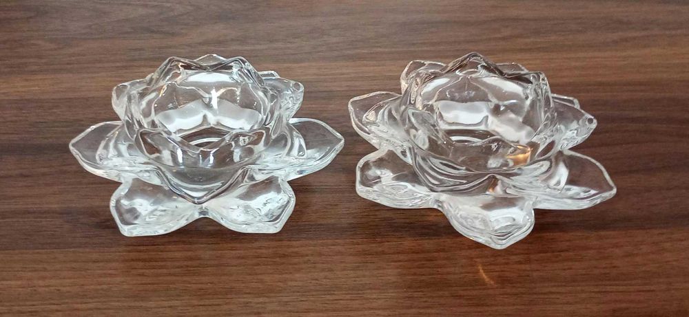 Suporturi pentru lumanari tip floare de lotus