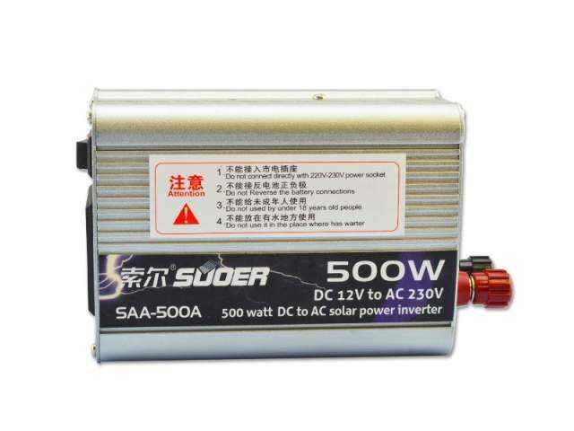 Преобразователь автомобильный / Инвентор напряжения 500 вт /