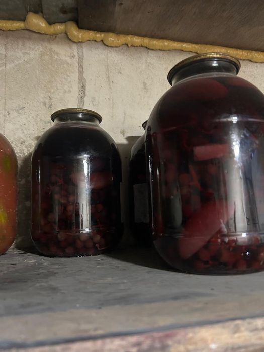 Варенье из сливы и вишни