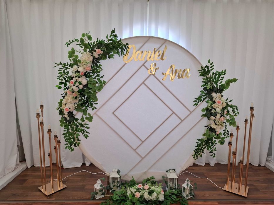 Decor sala pentru nunta, botez, petreceri