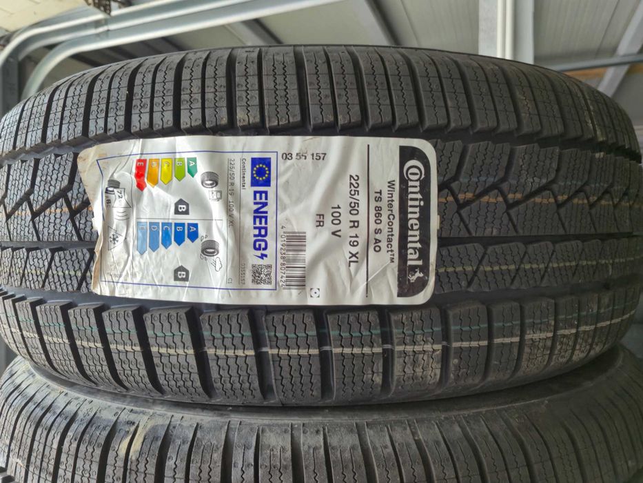 4 Anvelope M+S IARNA - 225/50/19 100V XL FR - Continental Winter Contact TS860S AO * OEM AUDI RSQ3 - DOT 2024 !