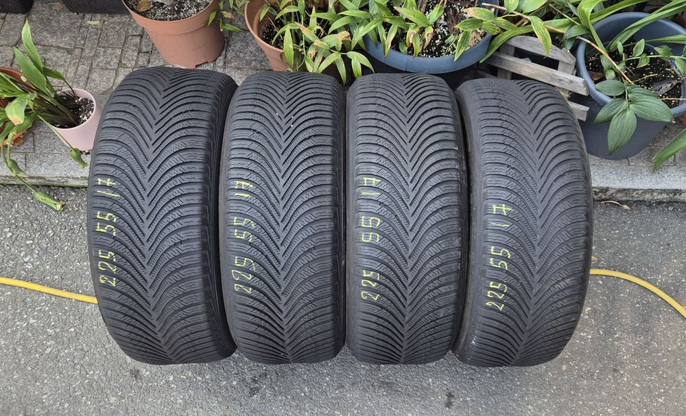 Anvelope 225/55/17 Iarna Michelin M+S  PilotAlpin5 DOT2024