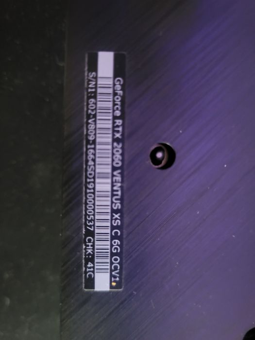 Rtx 2060 6gb ventus oc