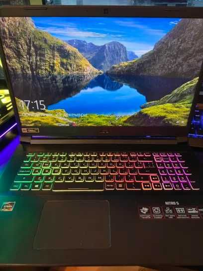 Acer Nitro 5 Ryzen 7 | RTX 3060 | 165Hz | Гейминг лаптоп