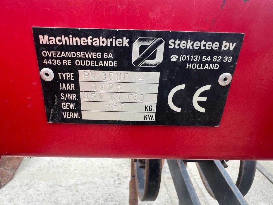 Bilonator Steketee 4 x 75  , Reglabil pe latime si Inaltime